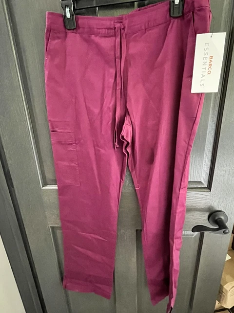 Barco Scrub Pants Medium Wine