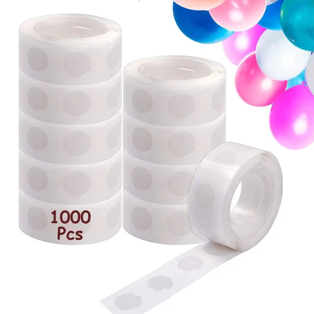 ZAWTR 1000 Pezzi Palloncini Colla Punti Adesivo Doppio Lato Punti Nastro Ad