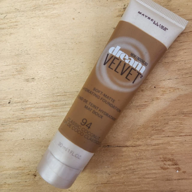 Maybelline #94 COCONUT, Dream Velvet Foundation Soft-Matte Hydrating
