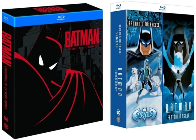 BATMAN LA SÉRIE animée - L'intégrale des 4 saisons, coffret blu ray