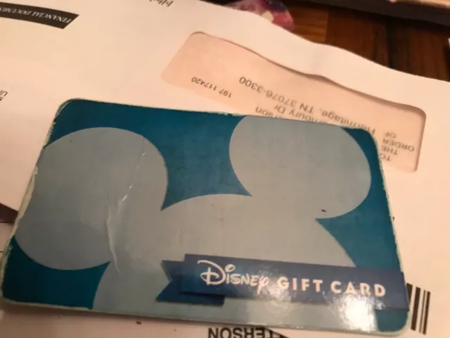 disney gift card