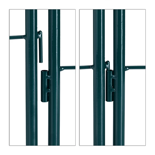 Rankgitter 2er Set Rankhilfe Spalier Pflanzengitter Blumengitter Metall Garten 6