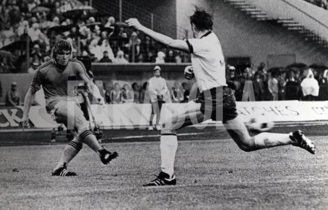 Vintage Press Photo Football, World Cups 1974, Netherlands, Ruud Krol, print