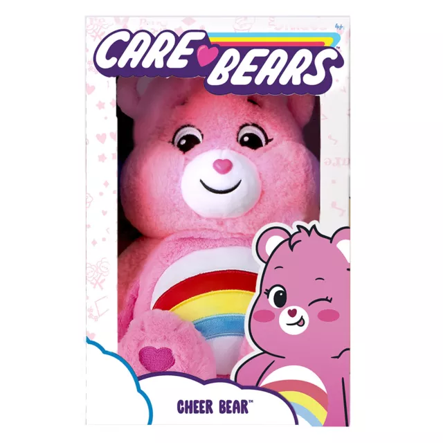 Care Bears Cheer Bear 14 inch Medium Plush Cuddly Toy