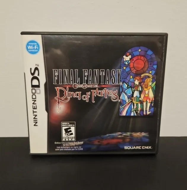 Final Fantasy Crystal Chronicles: Ring of Fates (Nintendo DS, 2008)