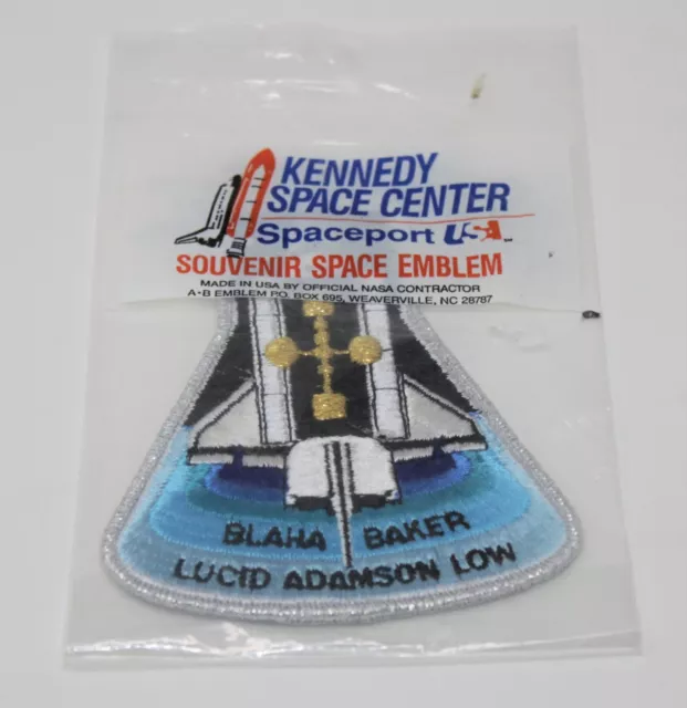 kennedy Space Center: Souvenir Shuttle Patch - Blaha, Lucid, Baker, Adamson, Low