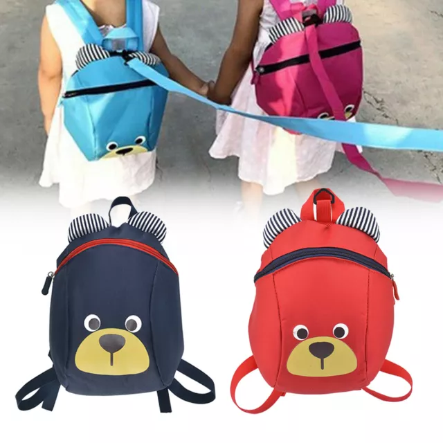 Kids Baby Toddler Walking Safety Harness Backpack  With Reins Anti-lost Cartoon