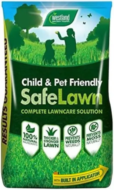 Westland SafeLawn Child and Pet Friendly Natural Lawn Feed - 400 m2 -  14 kg