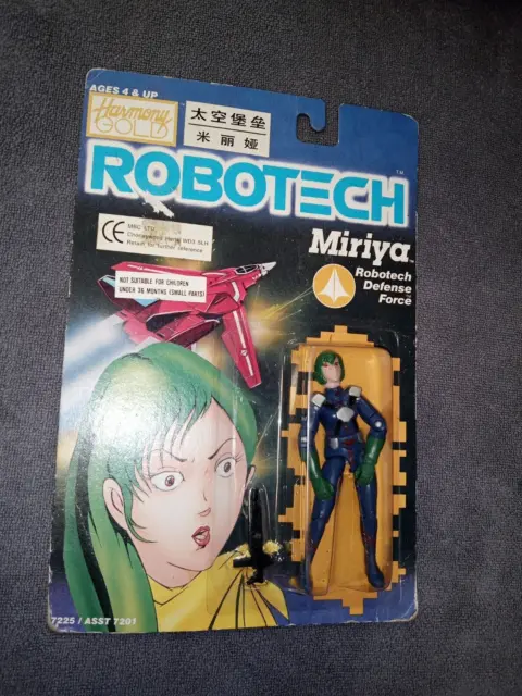 Matchbox Harmony Gold Robotech original vintage Miriya Brand New MOC Very Rare !