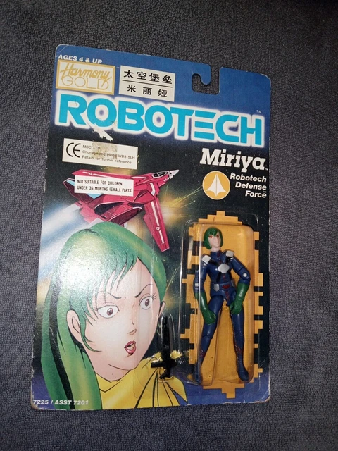 Matchbox Harmony Gold Robotech original vintage Miriya Brand New MOC Very Rare ! Matchbox Harmony Gold Robotech original vintage Miriya Brand New MOC Very Rare !