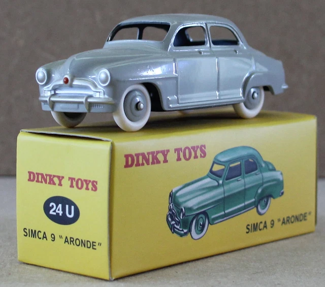 Dinky Toys France Simca 9 Aronde « grise » réf : 24U 🇫🇷 - Collection