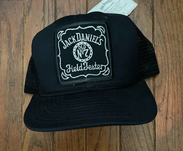 Vintage Jack Daniels Field Tester Trucker Hat Snapback Hat Baseball Cap USA Made