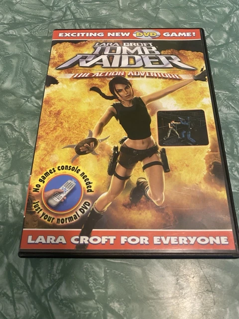 LARA CROFT TOMB Raider - The Action Adventure Game (DVD, 2006) $69.99 ...