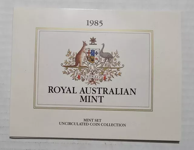 Australia - Royal Australian Mint 1985 Mint Set - Uncirculated Coins