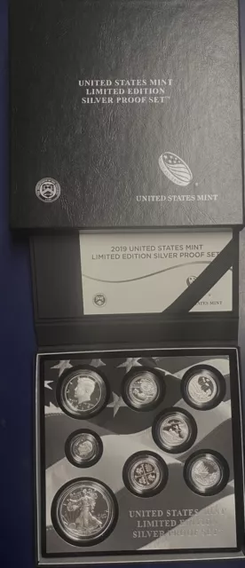 2019 United States Mint Limited Edition Silver Proof Set w/ OGP/COA