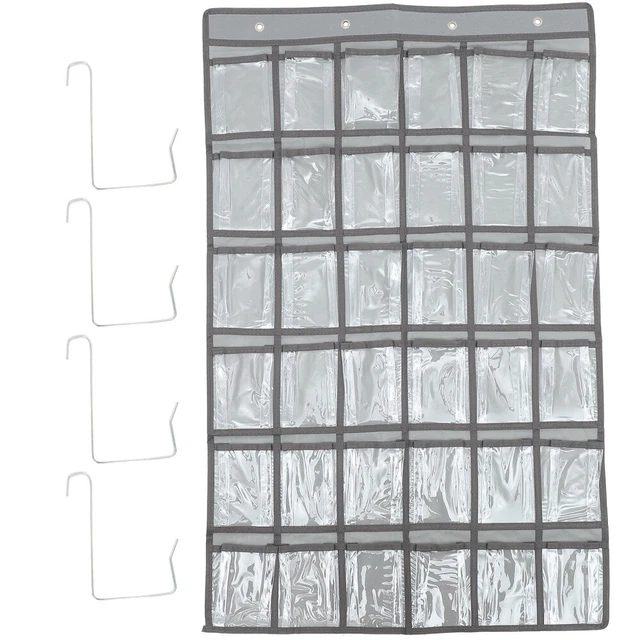 Boîte De Rangement En Bois à 36 Cases - Pour Téléphones, Films De Protection, Cartes, Bureau Ou école