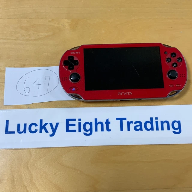 AS IS 644] PS Vita Black PCH 2000 ZA11 Console only PLZ READ