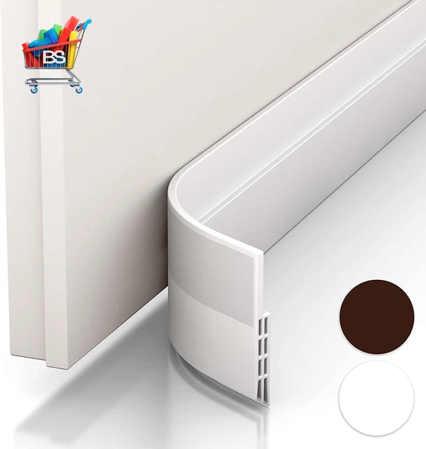 Paraspifferi Sottoporta SilverRack Premium - 1x1m Bianco Per Isolamento Freddo E Acustico - Foto 3