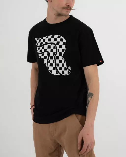 Riding Culture by Rokker Hoodie Checkerboard Black
