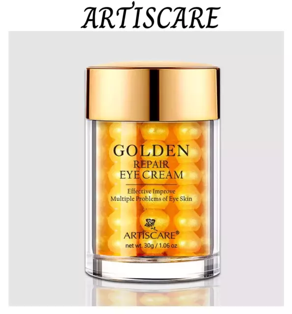 Goldene Reparatur Augencreme Faltenen Schwellungen dunkle Ringe Augentaschen