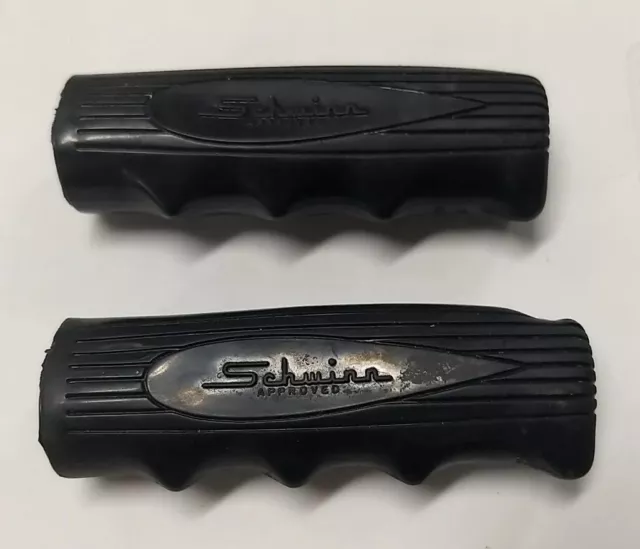 Vintage Schwinn Approved Comfort Grips Suburban Cruiser 60s 70s Bicycle Black