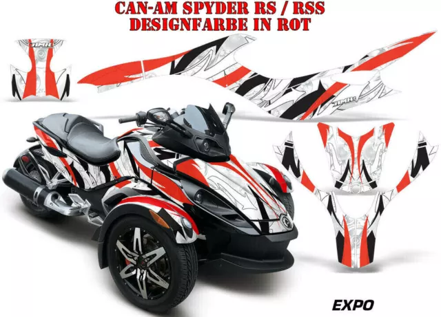 Amr Racing Dekor Graphic Kit Can-Am Ryker Spyder Rs/Rss, Rt/Rt-S, F3 Expo B