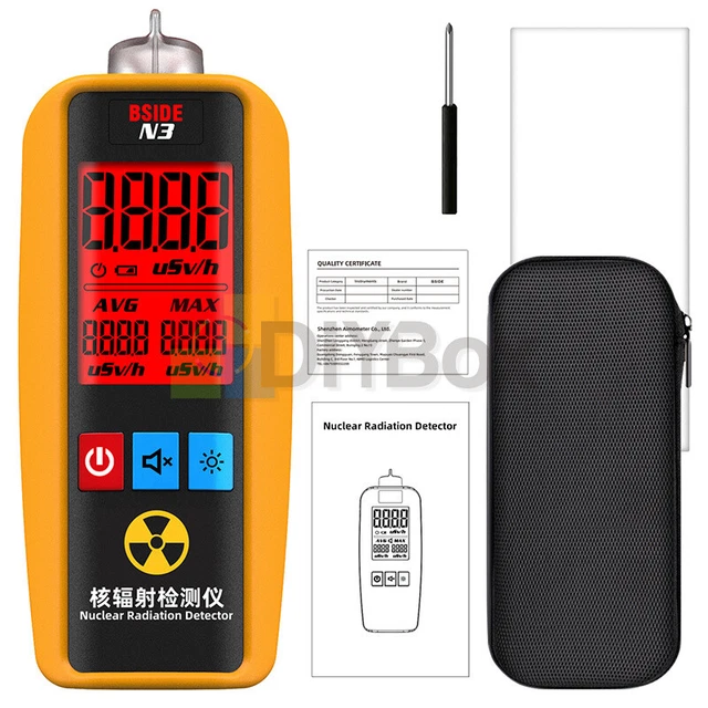 HANDHELD NUCLEAR RADIATION Detector Portable Xray γray Radioactivity