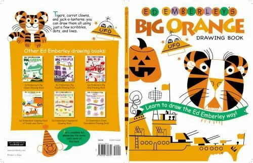 Ed Emberley's Big Orange Drawing Book [Ed Emberley's Big Series]