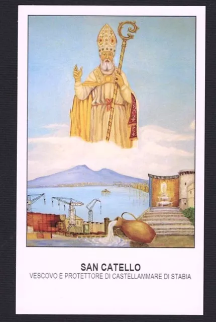 Santino Holy Card Image Pieuse  Heiligenbild  San Catello