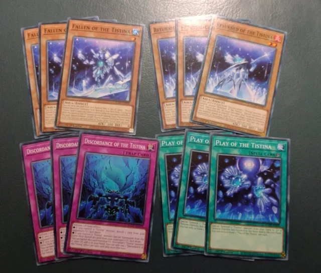 Yugioh Tistina Deck Bundle AGOV (12 cards)