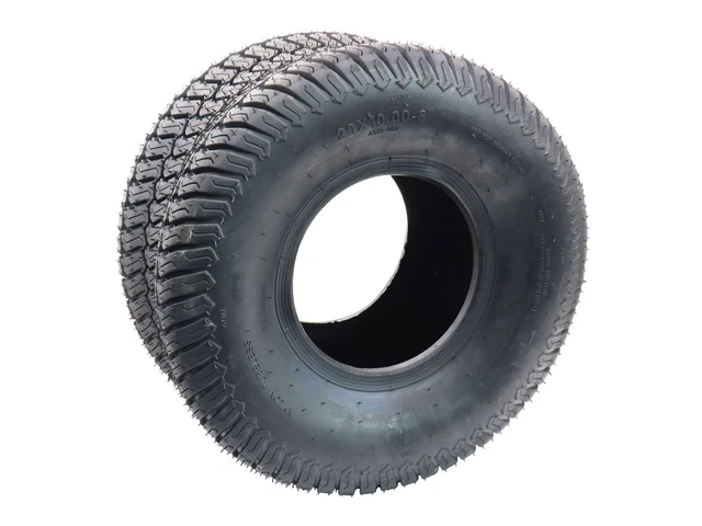 2x Pneu 20x10-10 6PR Junkai Atv Quad Tracteur De Pelouse