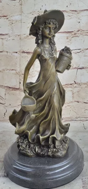 Erotic Austrian Vienna Bronze Bedouin Girl Sculpture Art Deco Nouveau Decor