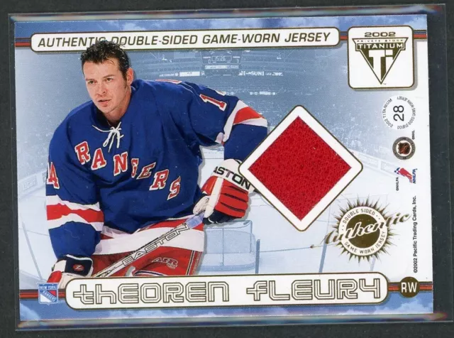 90's Theoren Fleury New York Rangers Authentic CCM NHL Jersey Size 46 –  Rare VNTG