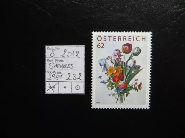 2012  " Blumenstrauß " Marke für Abo, geringe Auflage  postfrisch   LOT 232