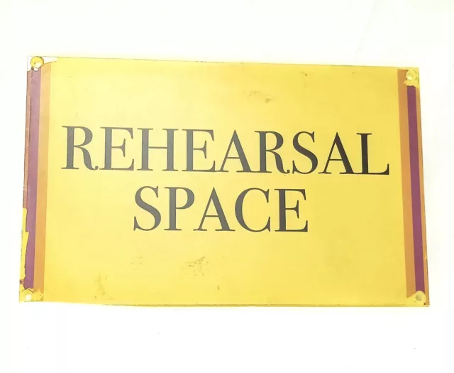 Elvis 2022 Movie Film Prop International Hotel Rehearsal Space Sign Baz Luhrmann