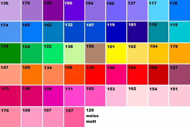 Freie Farbauswahl - Farbfolien Farbfilter 21 x 21 cm Filter Folie PAR 56 Disco