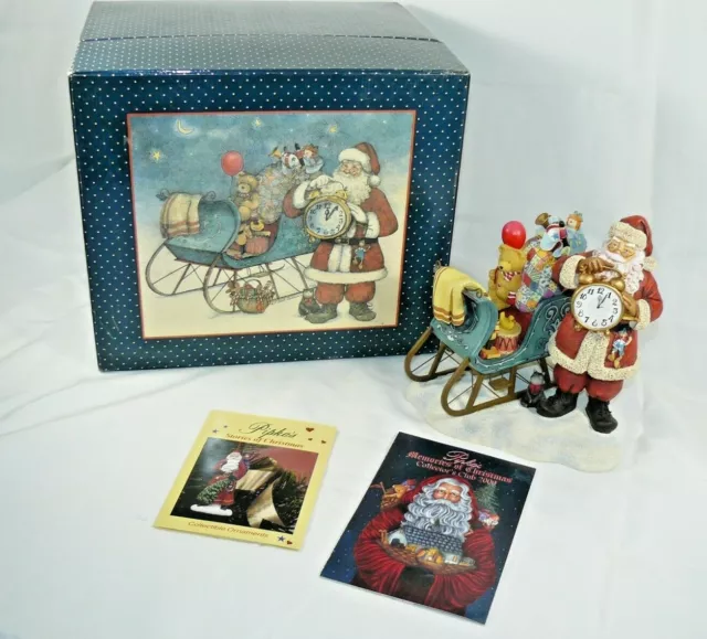 LANG & WISE Classic Santa Collectibles Sherri Buck Baldwin TIME FOR SANTA #7