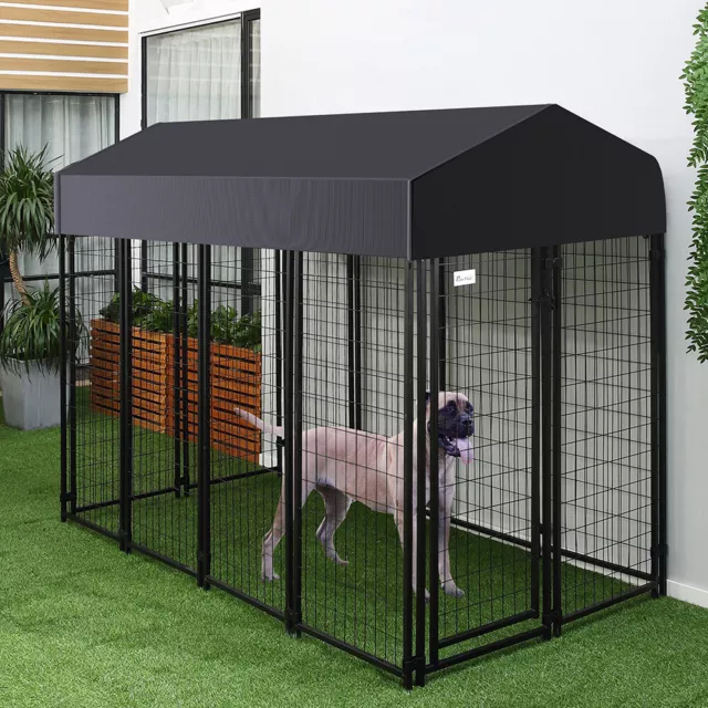 125 127 249CM JUMBO PET Dog Enclosure Run House Playpen Huge Rabbit Hutch Cage 105.91 PicClick UK