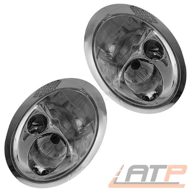 Mini R53 Scheinwerfer 2X SCHEINWERFER H7/H7 MIT STELLMOTOR LINKS + RECHTS FÜR MINI R50 R53 BJ ...