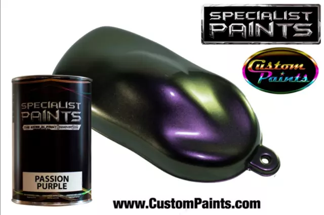 250ml of PURPLE PASSION FLIP PAINT - CUSTOM PAINT, METAL FLAKE, HOK, PPG, DUPONT