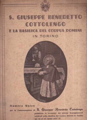 BORLA IL COTTOLENGO  BIANCOTTI ANGELO BORLA 1957 LA SPIGA 