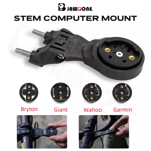 Bike Handlebar Computer Mount for Garmin Wahoo Giant GoPro with Light Mount