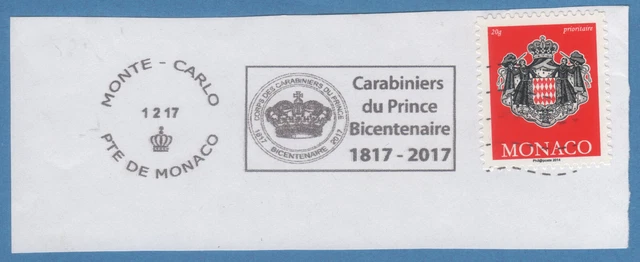 Enveloppe Premier Jour Monaco – 2011 – La Compagnie Des Carabiniers Du Prince – Neuf