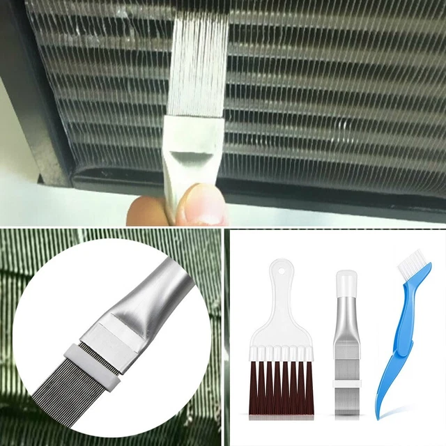 Aileron Peigne + Brosse Set Radiateur Accessoire Redresser Durable Practical