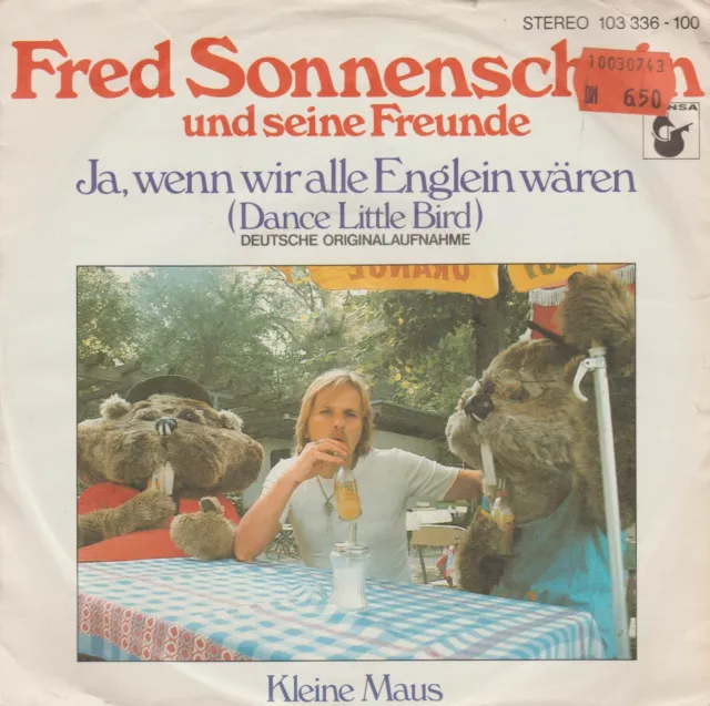 7" Single Fred Sonnenschein - Ja, wenn wir alle Englein wären