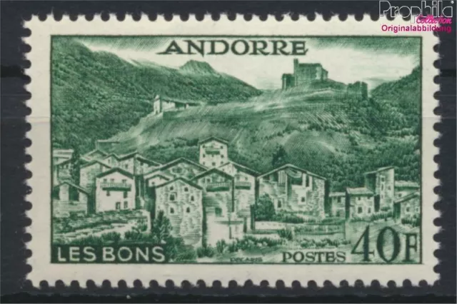 Briefmarken Andorra - Französische Post 1955 Mi 155 postfrisch (9975430