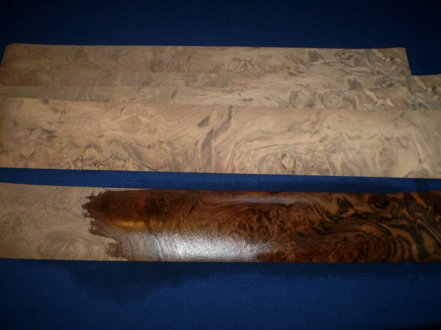 Nogal saramp chapa de fieltro recubierto 720 x 115 mm 5 hoja no 919