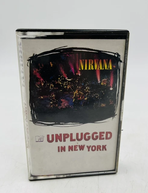 Nirvana Unplugged In New York Cassette Tape GEFC 24727