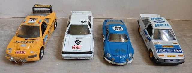 Maquette Burago 1/24 - Lancia 037 Rally - Réf 5195 - Boîte Usée Contenu Neuf