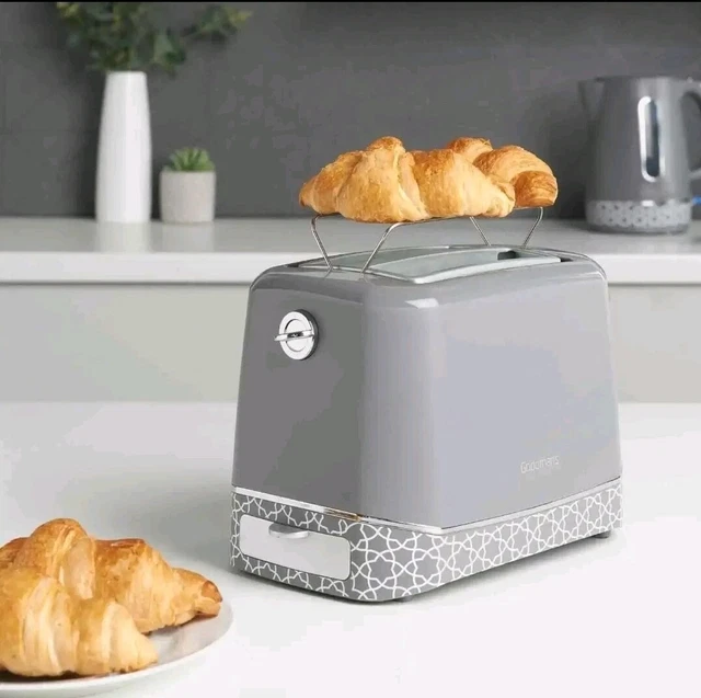 2 SLICE TOASTER Kitchen Appliance Croissant Warmer. Goodmans Geo Design